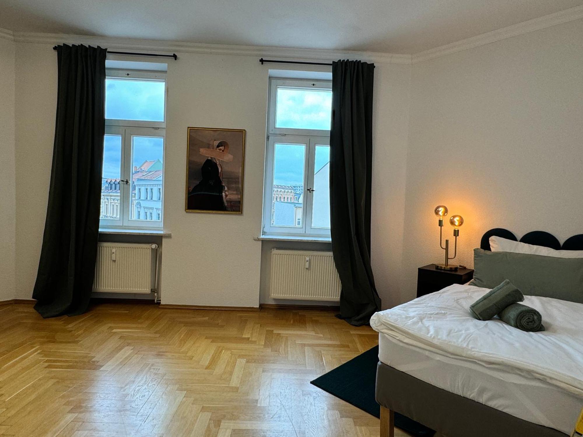 Rebelrents #4 Design Trifft Komfort - Einzigartiges Ferienapartment In Der Nahe Des Hauptbahnhofs Halle  المظهر الخارجي الصورة